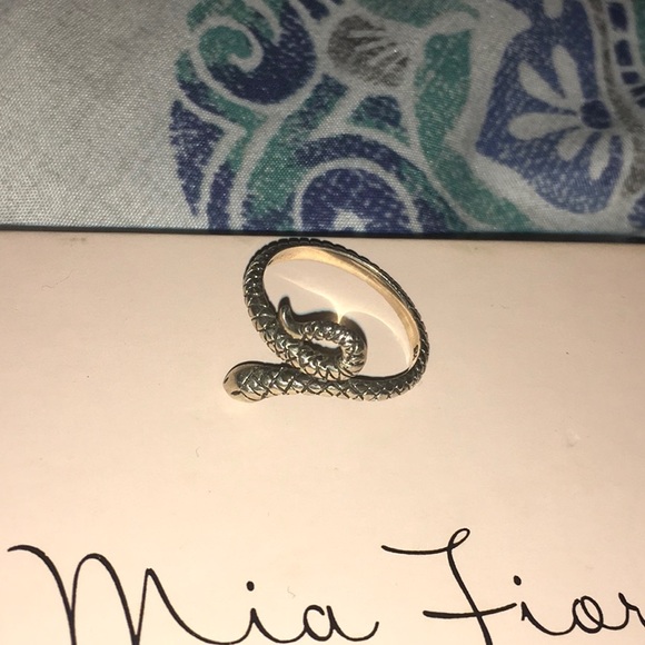 Sterling snake ring - Picture 1 of 1
